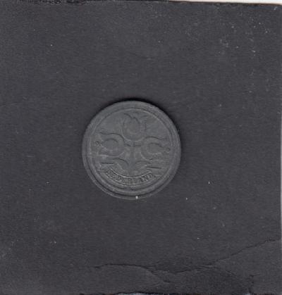 Beschrijving: 10 Cent WILHELMINA 